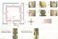 St-Genis-des-Fontaines, Cloitre, Schema